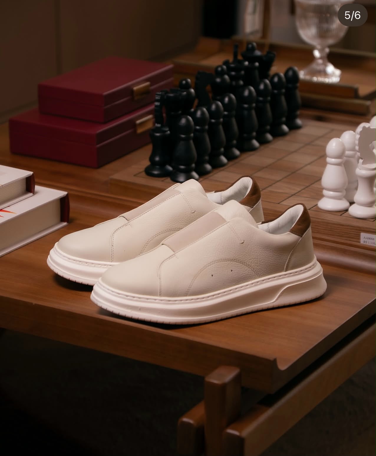 Slip-on Creme Elegance